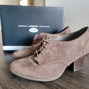 Dr. Scholl's Cheer Lace Up Booties, Stucco